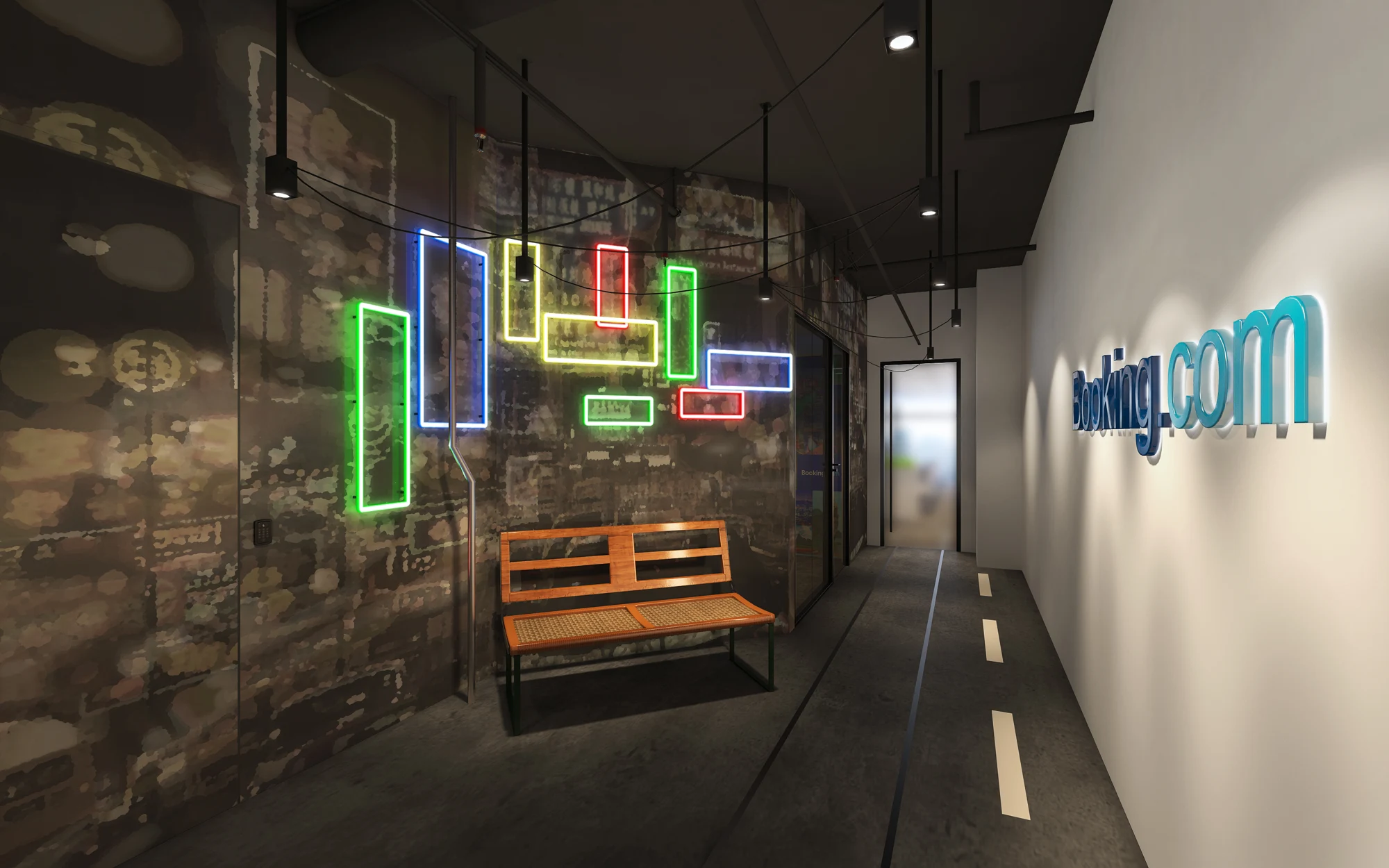 Booking.com reception concept — Direction 02