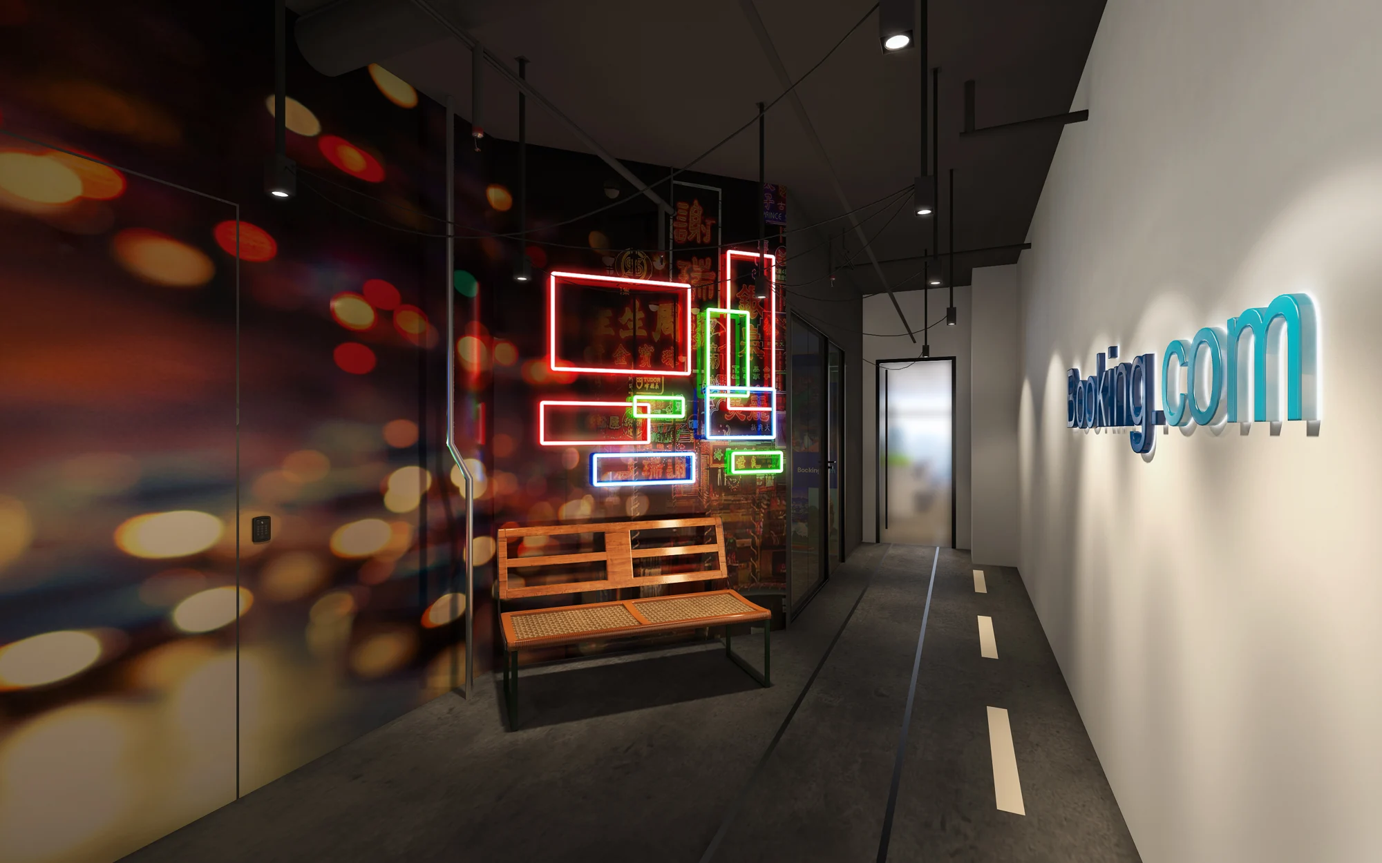 Booking.com reception concept — Direction 03