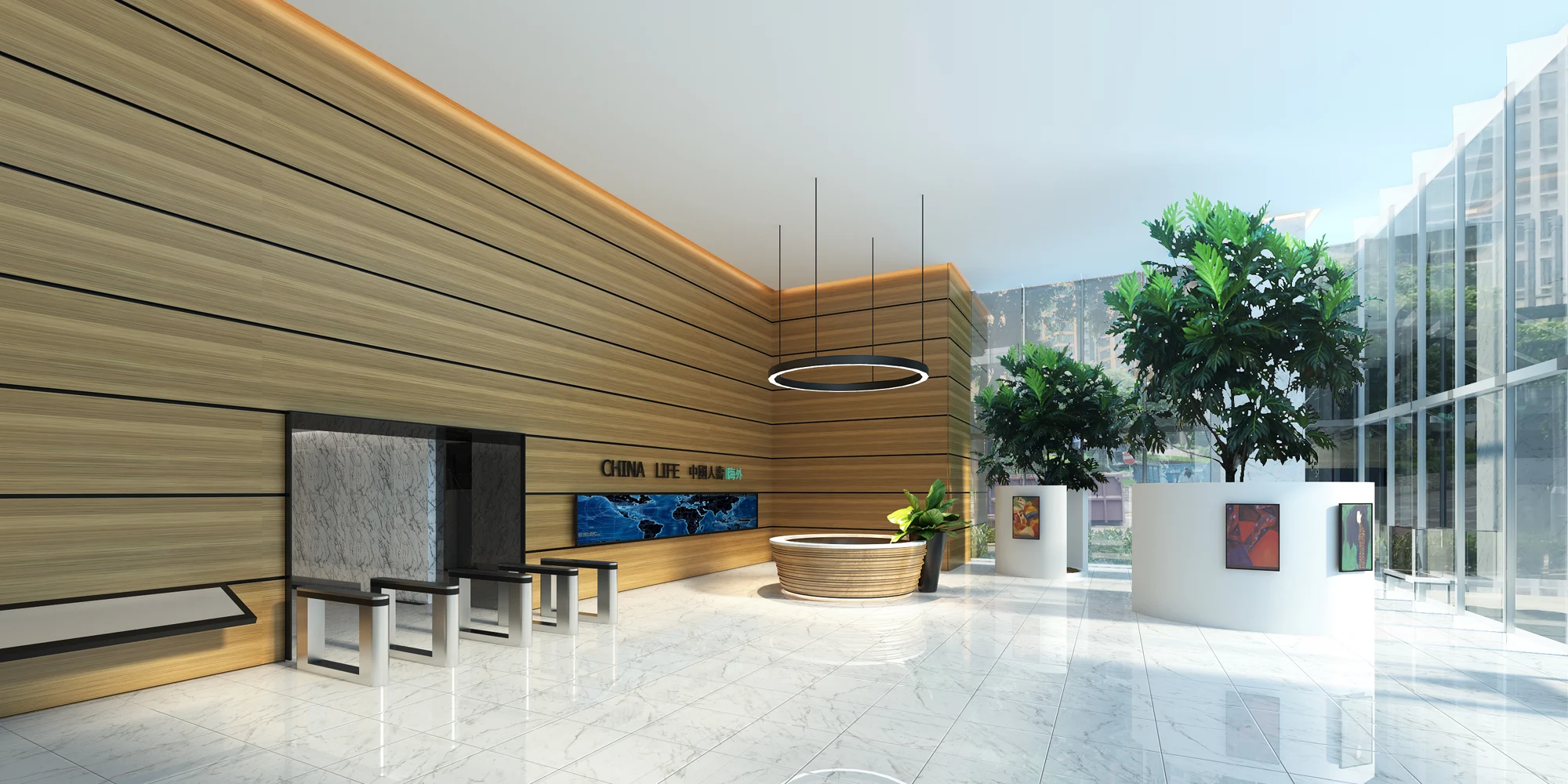 China Life reception concept — Direction 01
