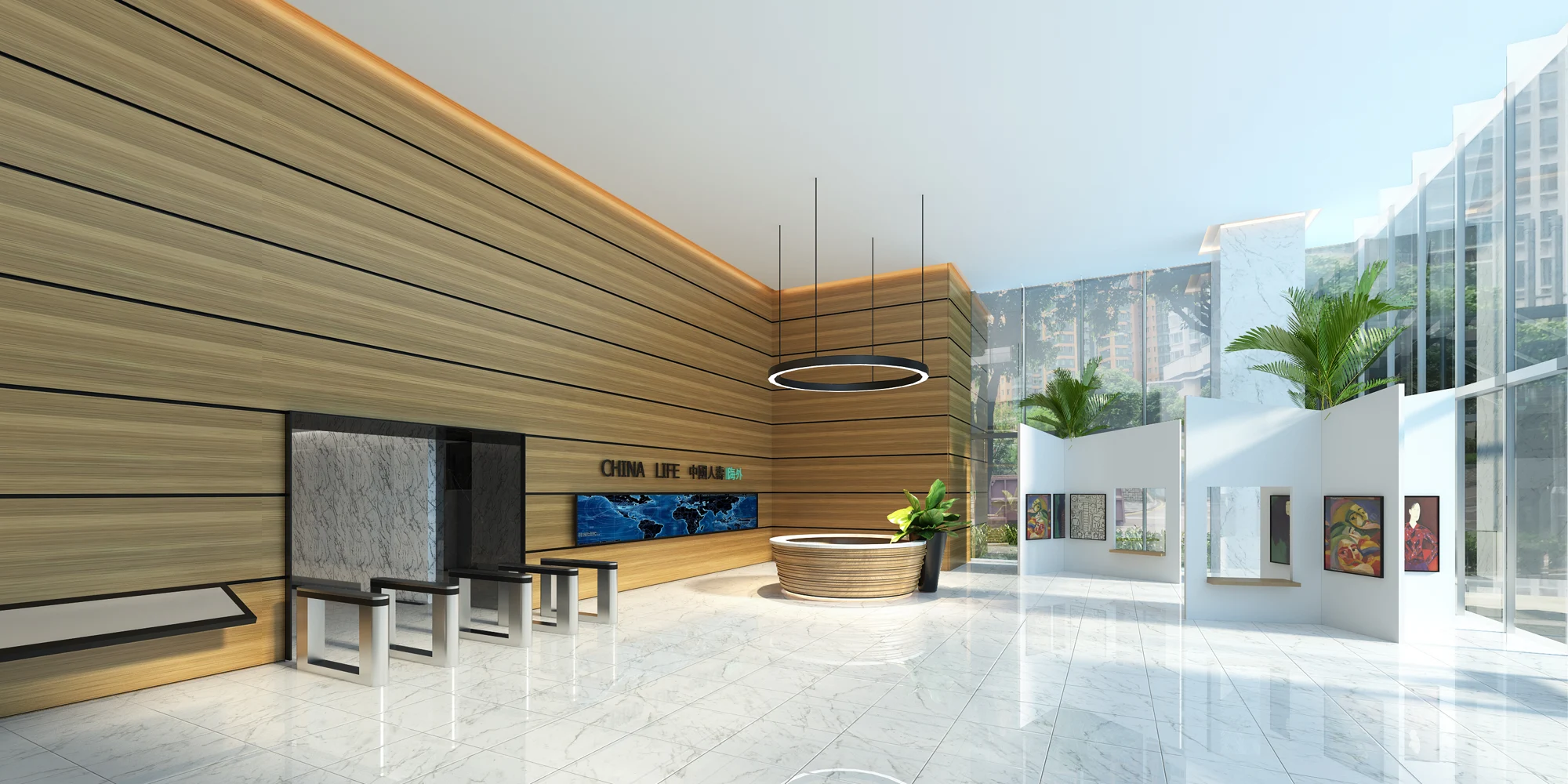 China Life reception concept — Direction 02