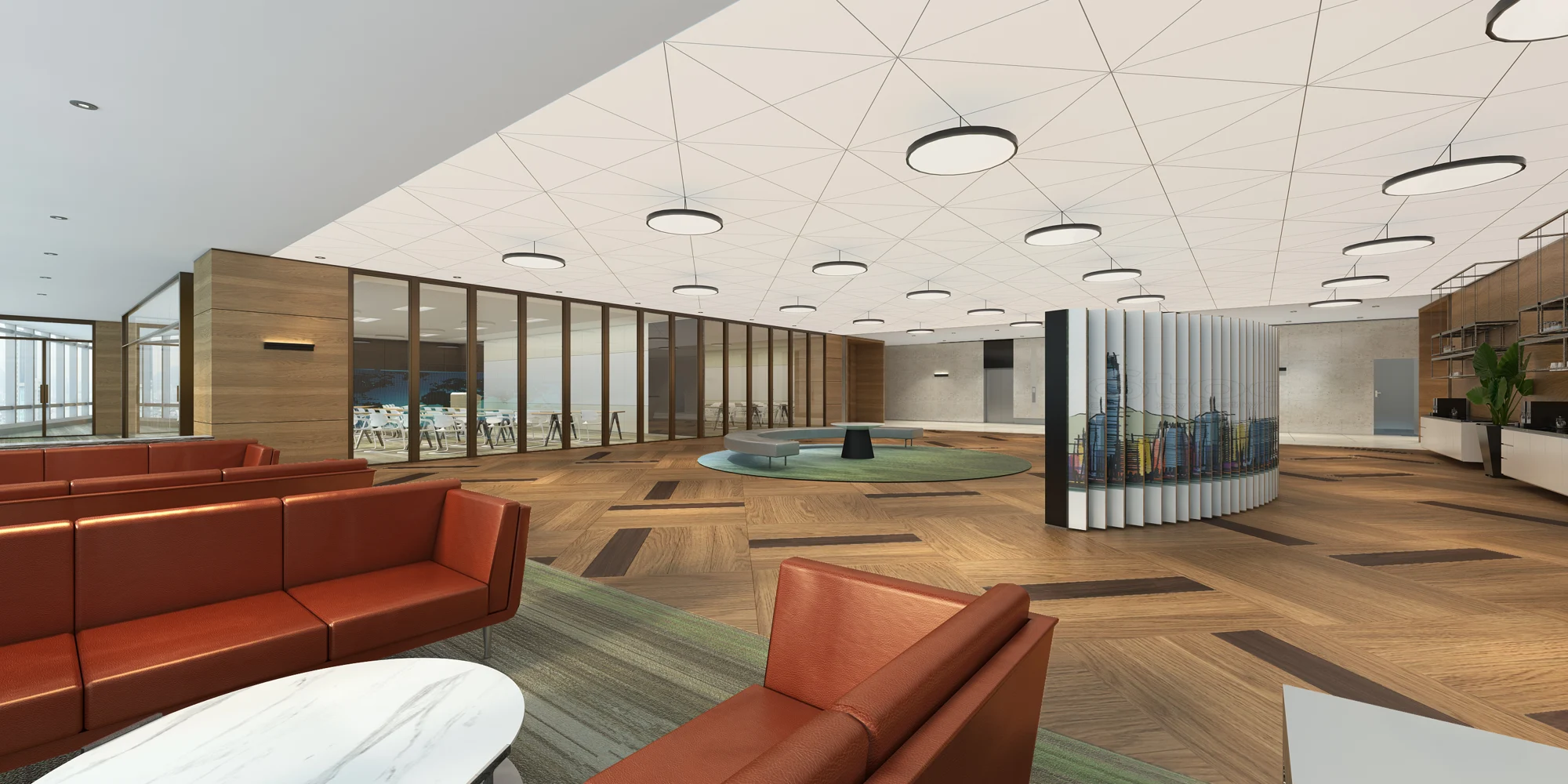 China Life reception concept — Design view 4
