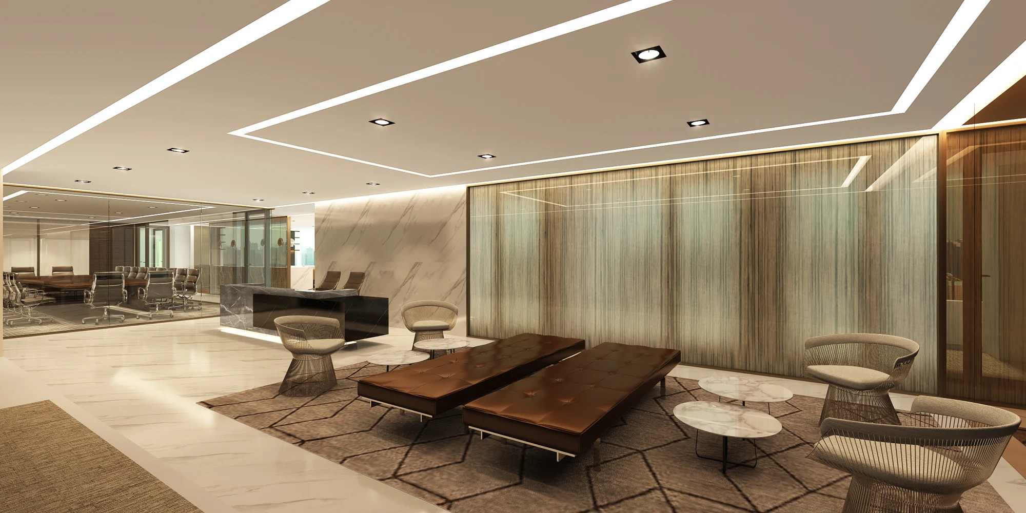 CITIC PE reception concept — Direction 01