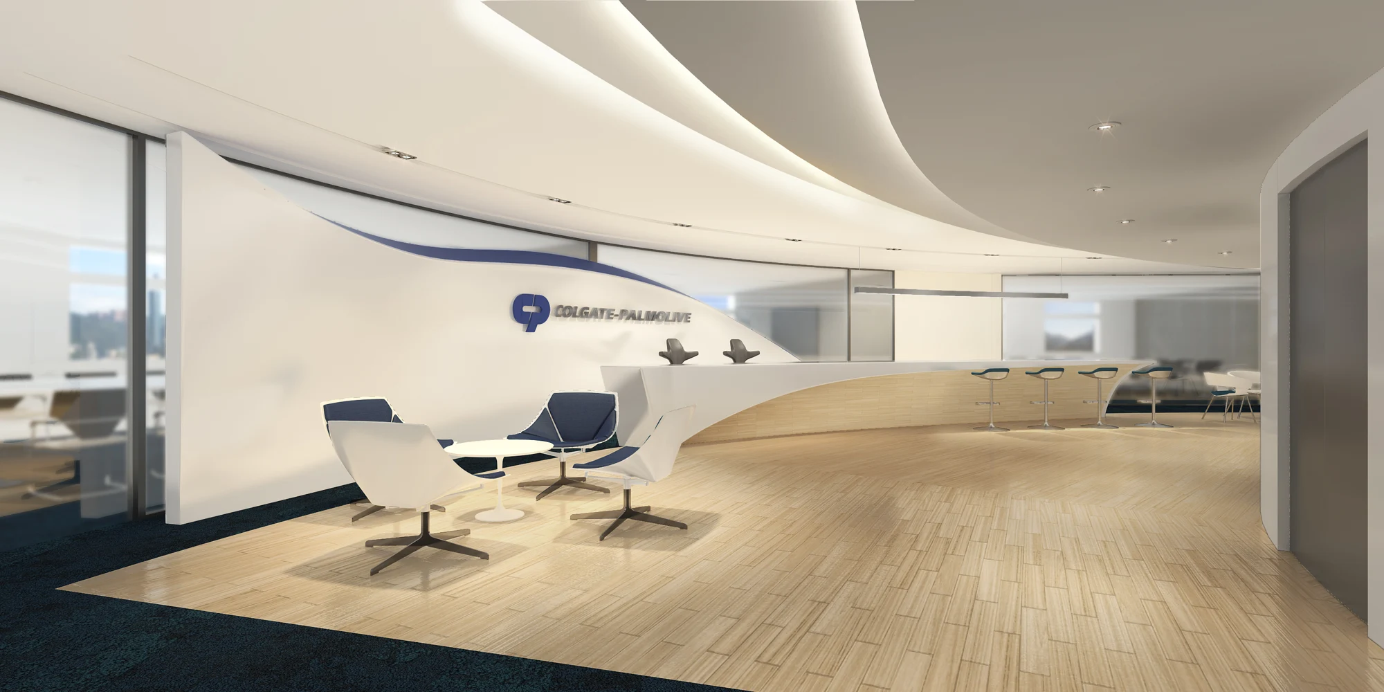 Colgate-Palmolive reception design concept