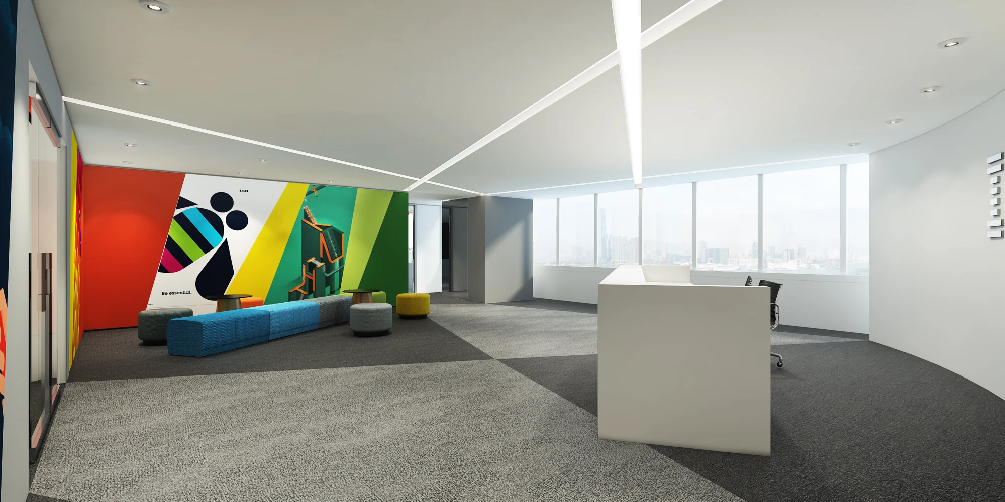 IBM reception design concept