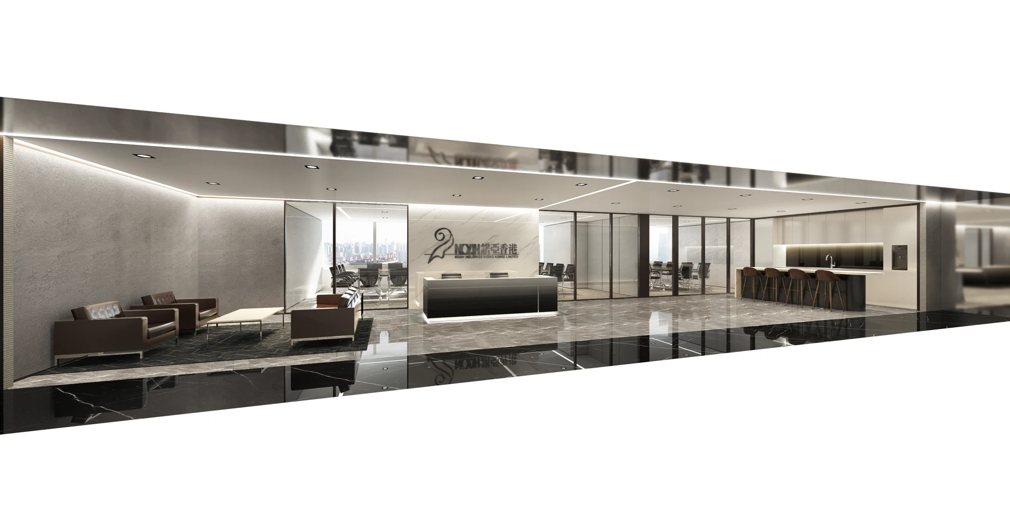 Noah Wealth Management reception concept — Direction 02