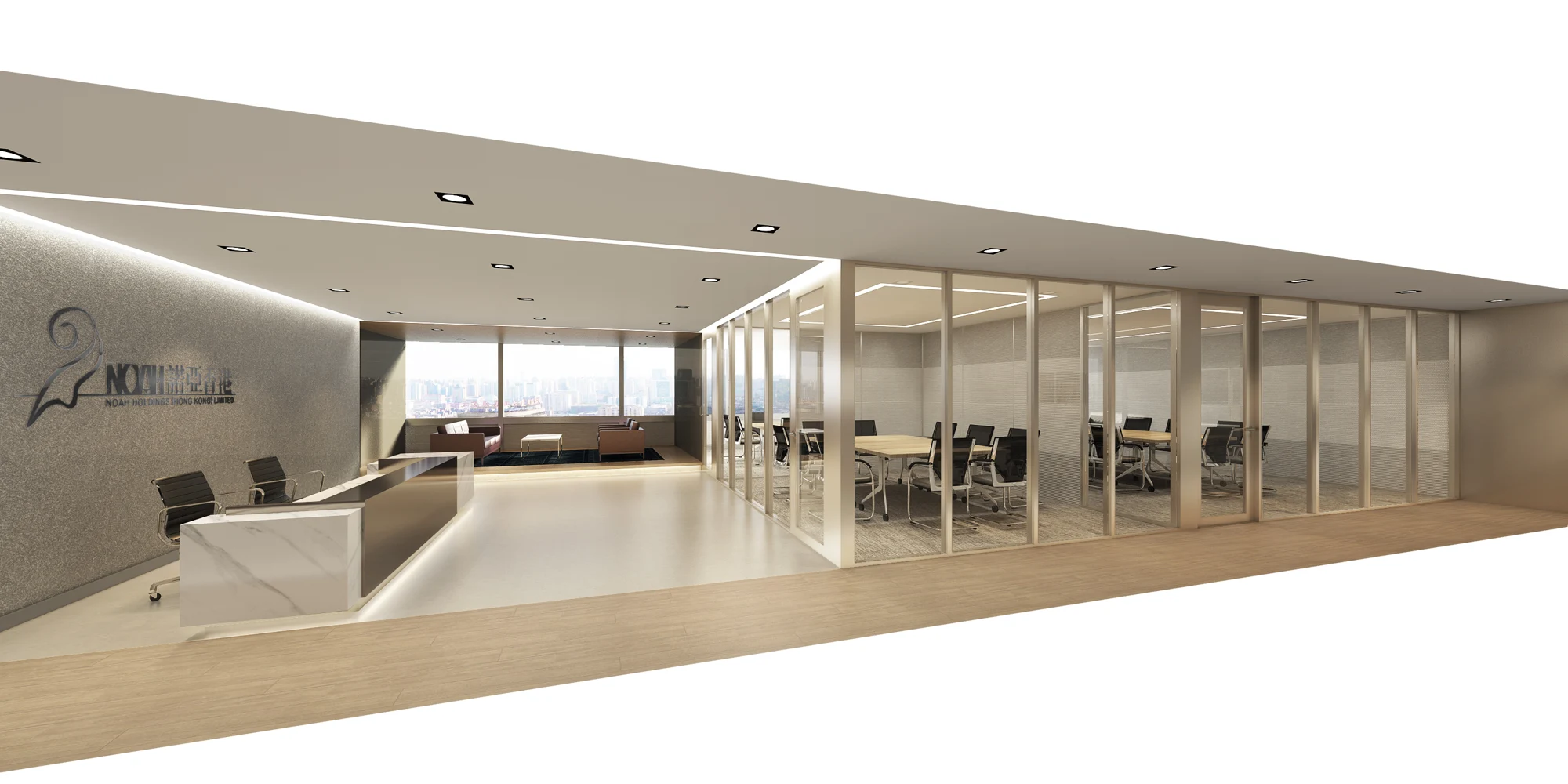 Noah Wealth Management reception concept — Direction 03
