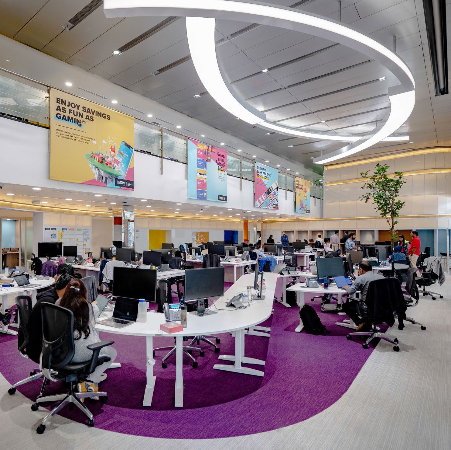 Office space planning workplace study